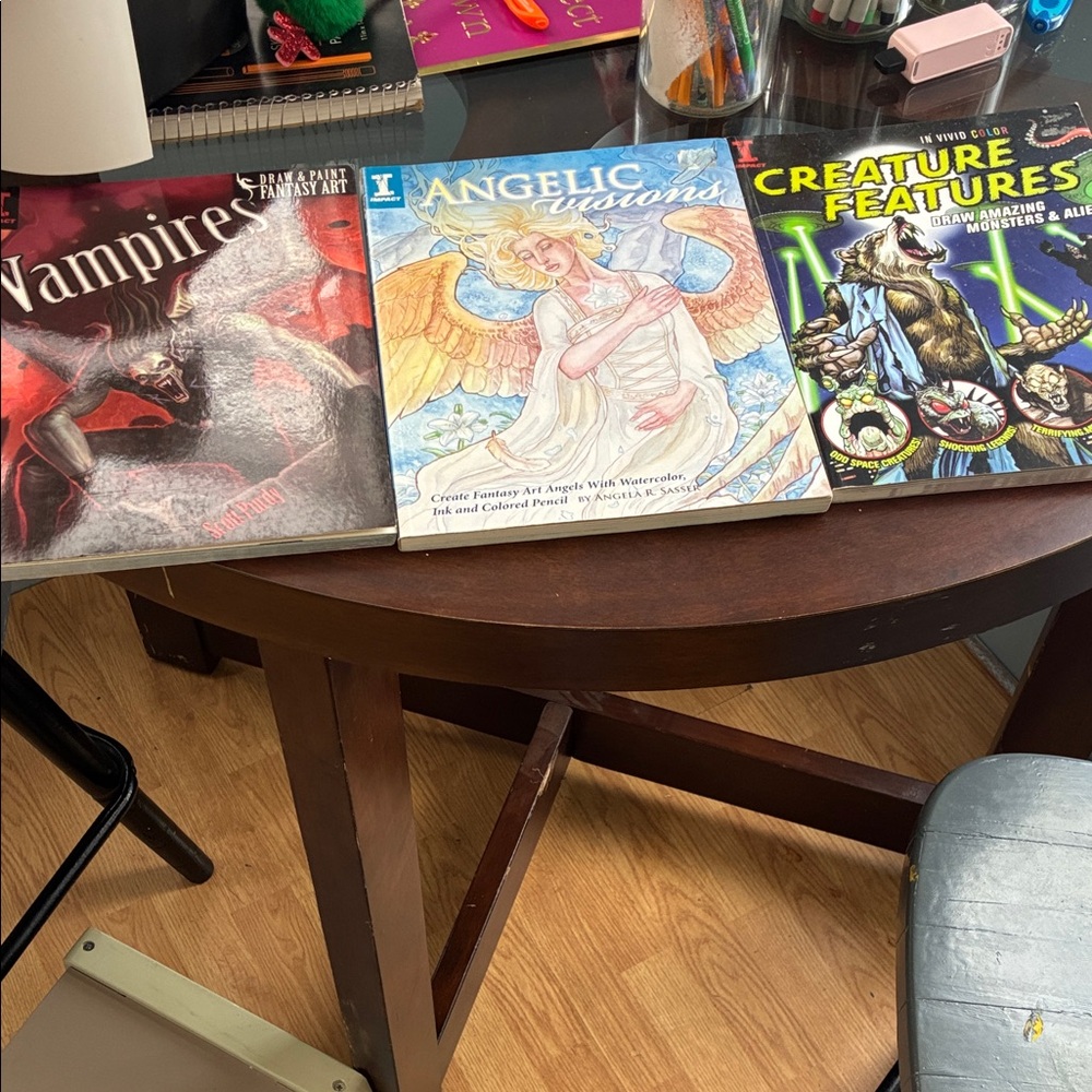 Set of Three Fantasy Art Books